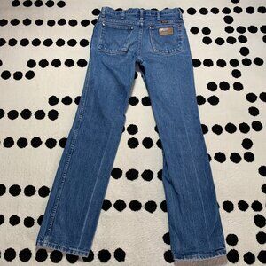 Vintage Wrangler 936PWD Cowboy Cut Faded Denim Straight Leg Bootcut Jeans